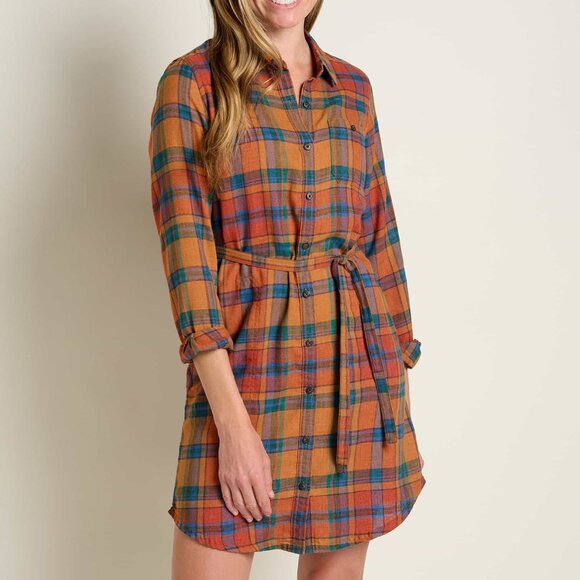Toad&Co Flannel dress - Picture 1 of 4